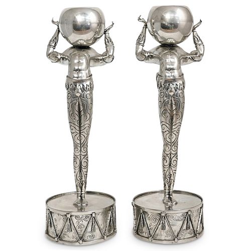 PAIR OF PIERO FIGURA ATENA