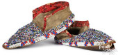 PAIR OF PLAINS INDIAN BEADED C