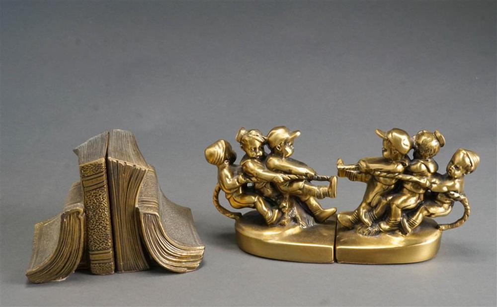 PAIR OF PM CRAFTSMAN PATINATED
