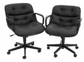 PAIR OF POLLACK FOR KNOLL OFFI
