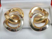 PAIR OF POMELLATO 18-KARAT YEL