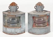 PAIR OF PORT AND STARBOARD LIG