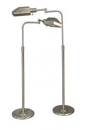 PAIR OF PORTABLE LUMINAIRE ADJ