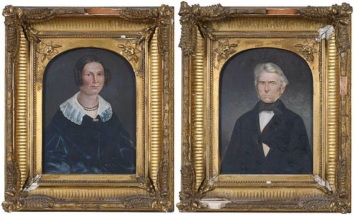 PAIR OF PORTRAIT MINIATURES, FINE