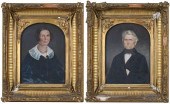 PAIR OF PORTRAIT MINIATURES, F