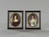 Pair of Portrait Miniatures,