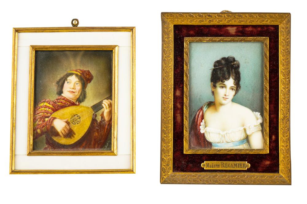 PAIR OF PORTRAIT