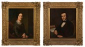 PAIR OF PORTRAITS 19TH CENTURY
