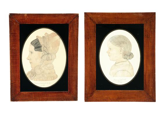 PAIR OF PORTRAITS (AMERICAN SCHOOL