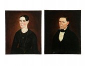 PAIR OF PORTRAITS (AMERICAN SC