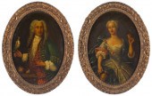 Pair of Portraits att. Nicolas