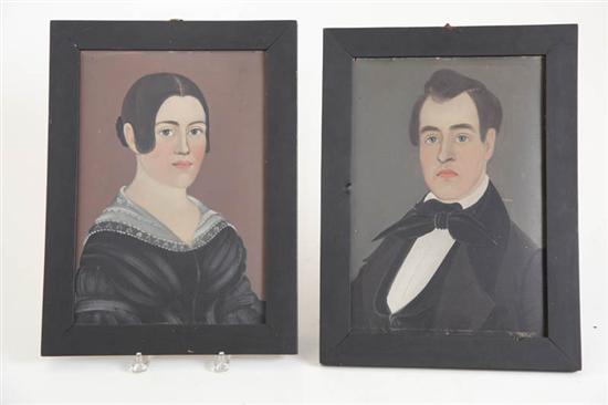PAIR OF PORTRAITS ATTRIBUTED TO