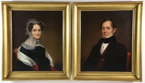 PAIR OF PORTRAITS OF GEORGE