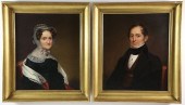 PAIR OF PORTRAITS OF GEORGE WA