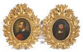 PAIR OF PORTRAITS OF MURILLO A