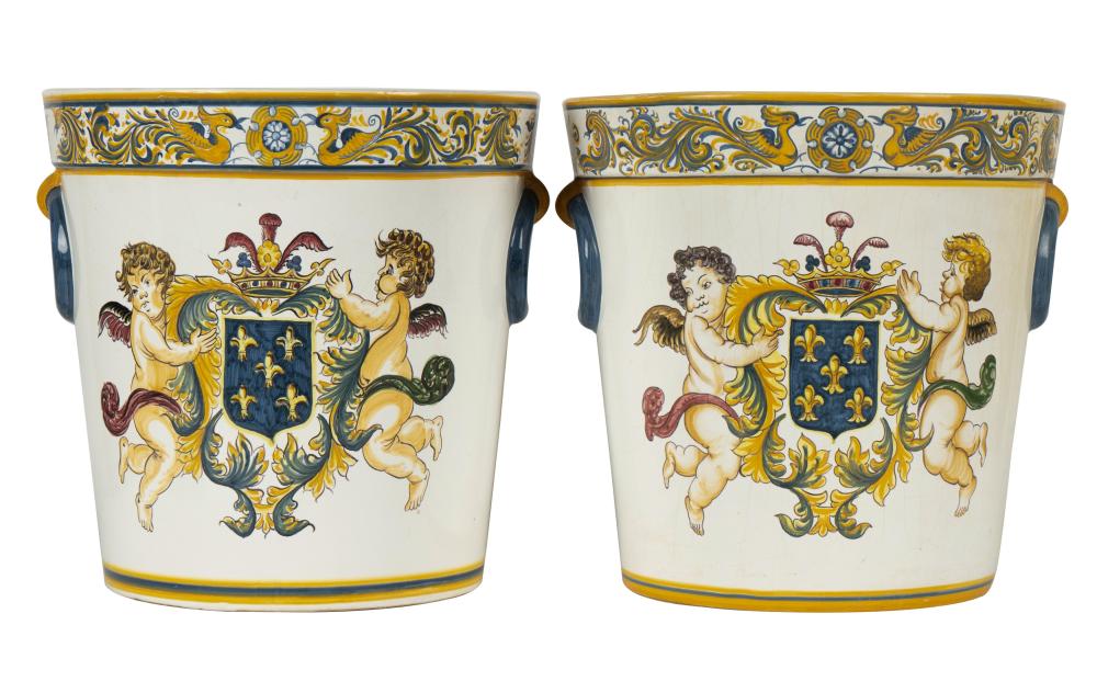 PAIR OF PORTUGUESE PAINTED