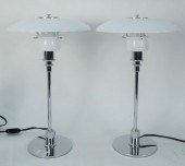 PAIR OF POUL HENNINGSEN TABLE