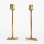 PAIR OF PRAIRIE SCHOOL ARTS &
