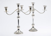 PAIR OF PREISNER THREE LIGHT C