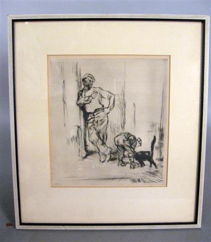Pair of prints after Edmund