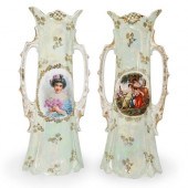 PAIR OF PROV SAXE ES PORCELAIN