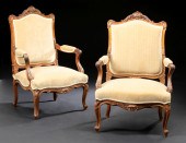 Pair of Provincial Louis XV-St