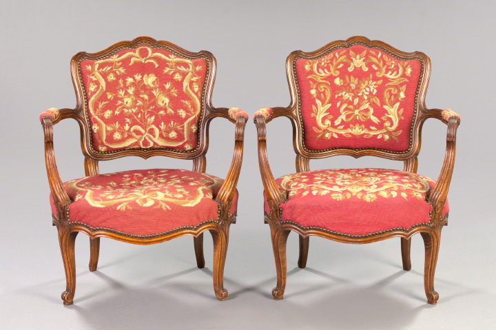 Pair of Provincial Louis XV-Style