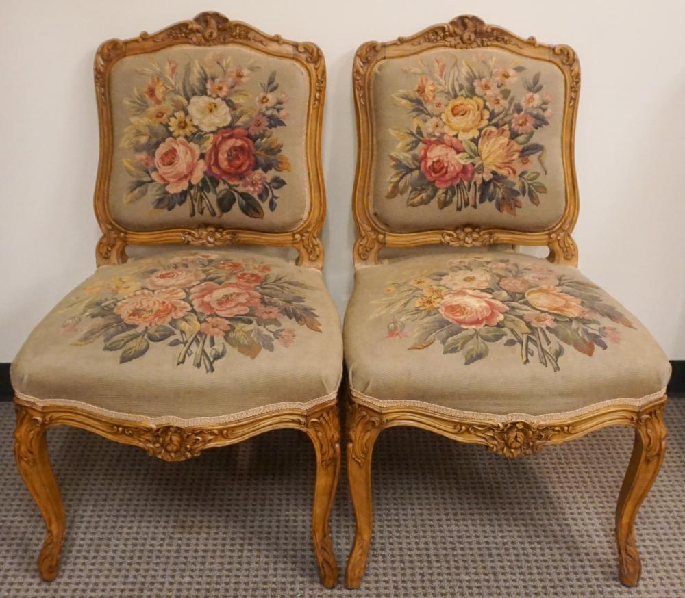 PAIR OF PROVINCIAL STYLE CARVED