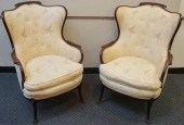 PAIR OF PROVINCIAL STYLE MAHOG