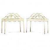 PAIR OF PROVINCIAL STYLE PAINT