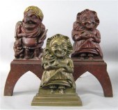 Pair of Punch and Judy painted