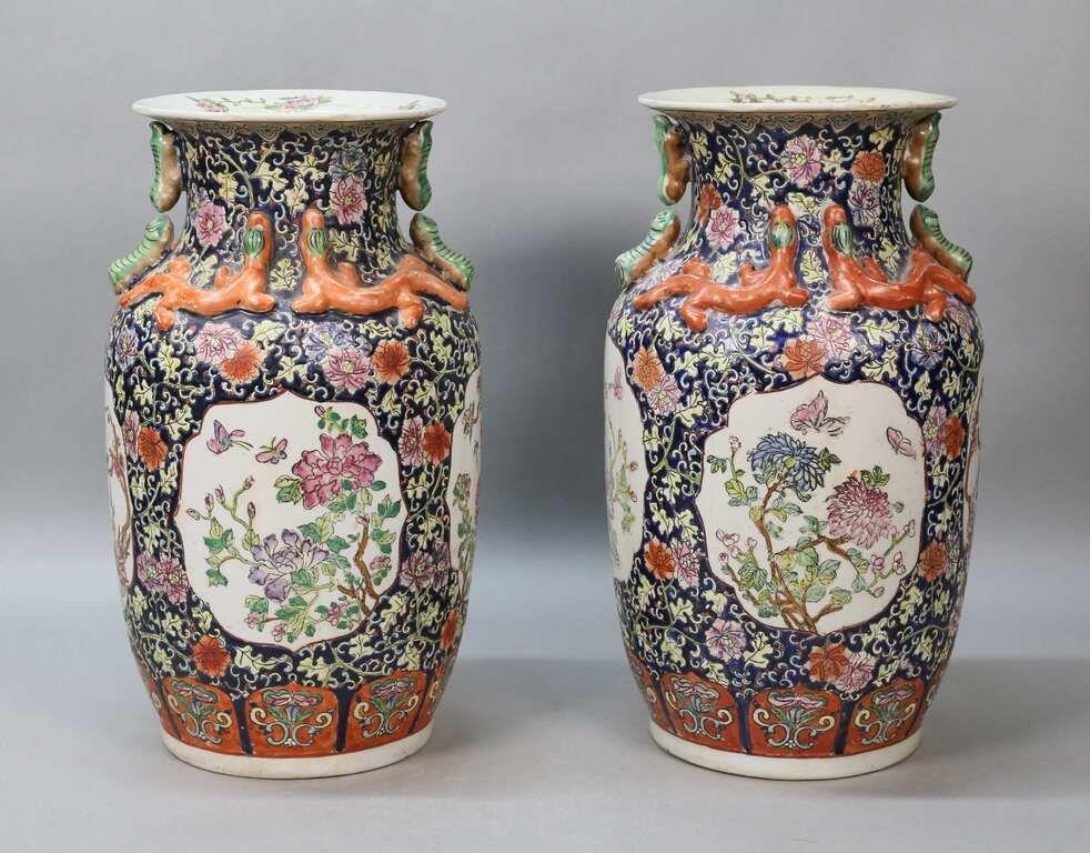 PAIR OF QIANLONG CHINESE