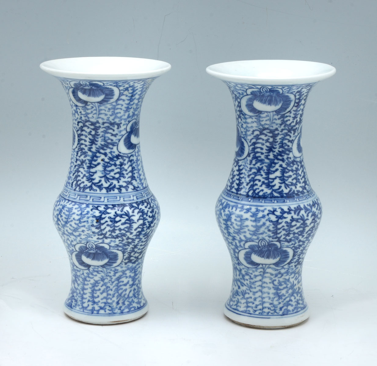 PAIR OF QING DYNASTY ''GU'' FORM