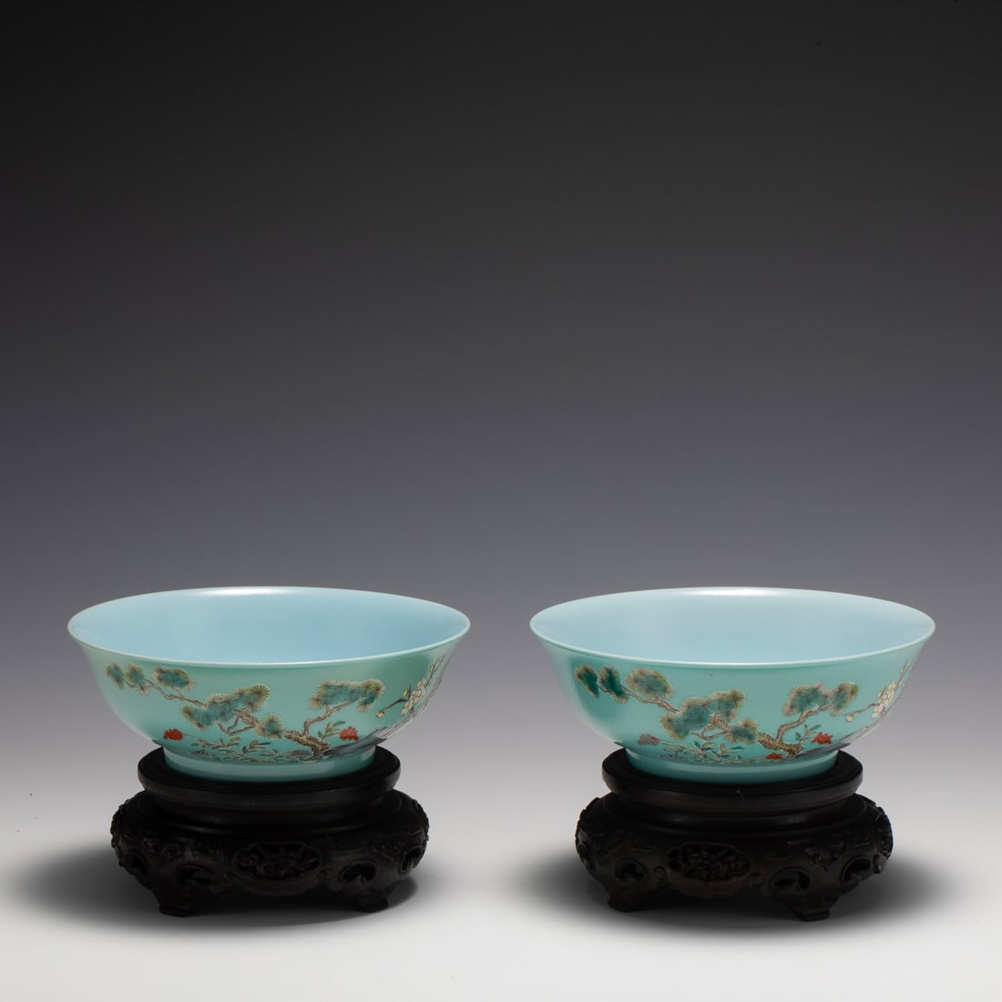 PAIR OF QING JIAQING DYANSTY