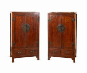 PAIR OF QING STYLE CHINESE SCH