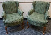 PAIR OF QUEEN ANNE STYLE FRUIT
