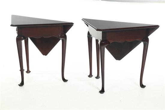 PAIR OF QUEEN ANNE-STYLE