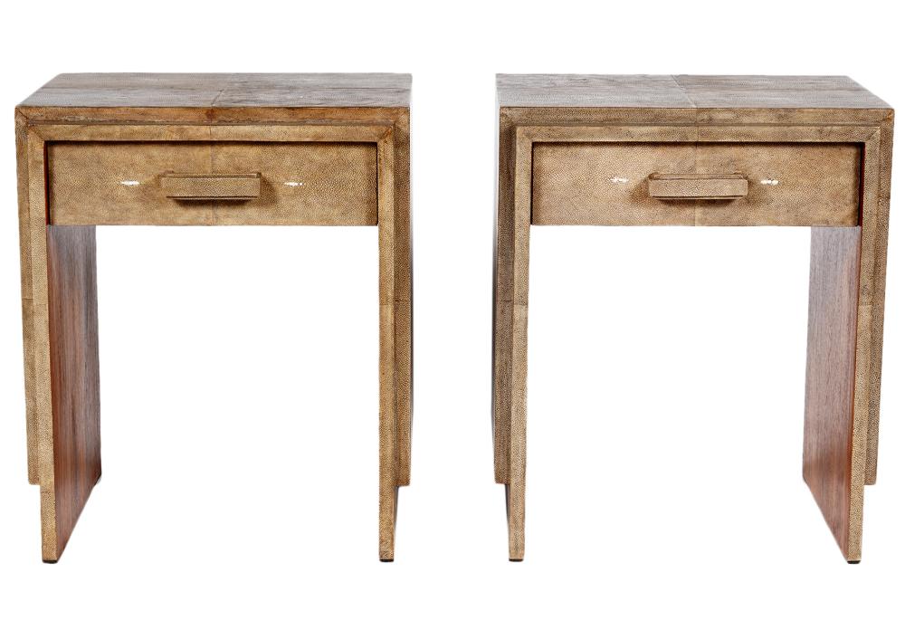 PAIR OF R & Y AUGOUSTI SHAGREEN
