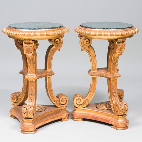 PAIR OF RÃ©GENCE STYLE GILTWOOD