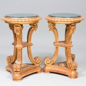 PAIR OF RÃ©GENCE STYLE GILTWOO