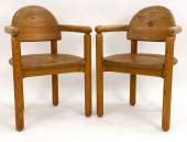 PAIR OF RAINER DAUMILLER PINE