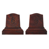 PAIR OF RARE ROYCROFT ARTS AND