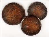 PAIR OF REBAJES COPPER FLORAL
