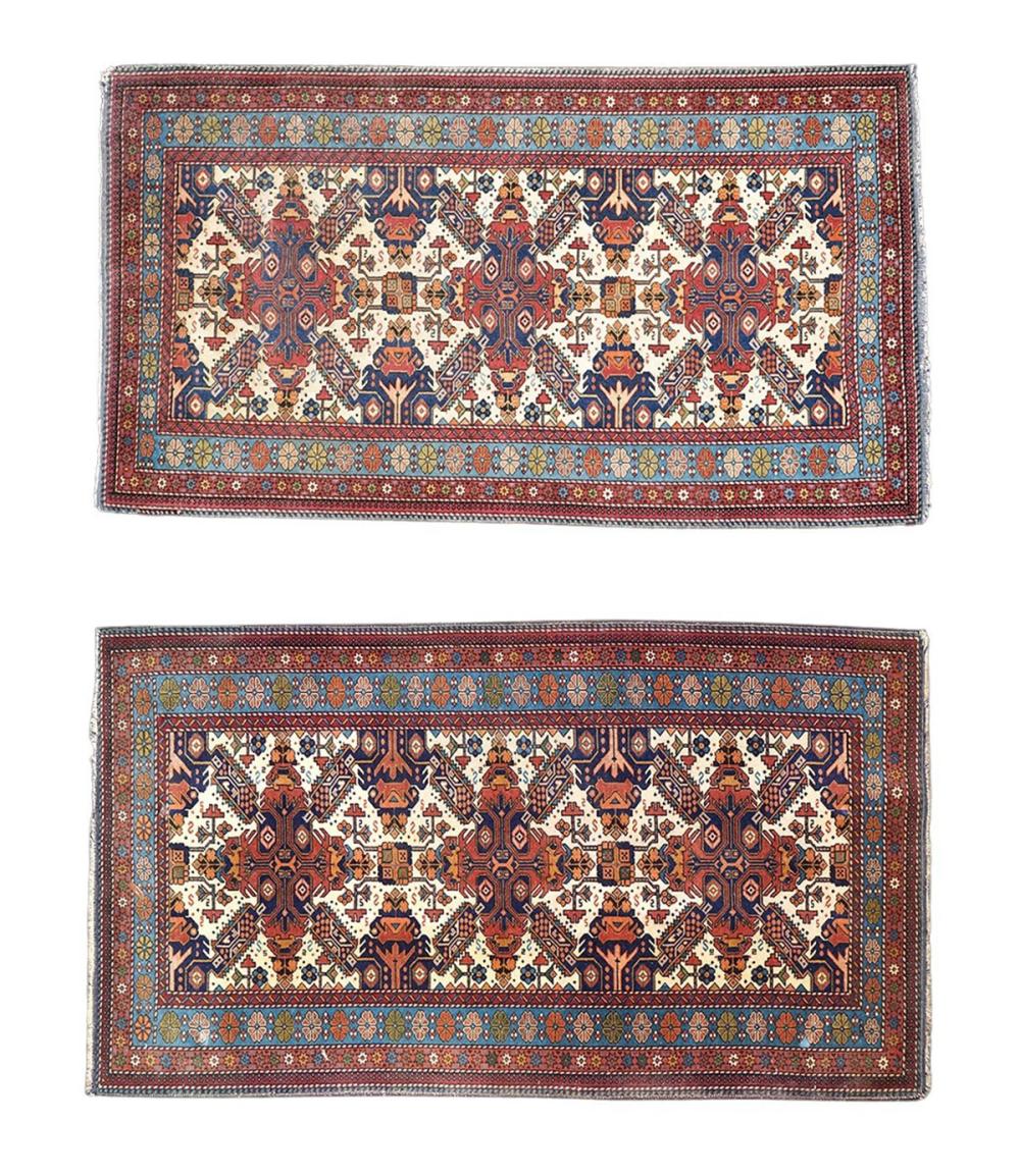 PAIR OF RECTANGULAR SEYCHELLES