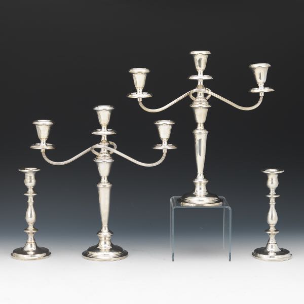 PAIR OF REED & BARTON STERLING