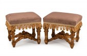 PAIR OF REGENCE-STYLE CARVED G