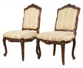 PAIR OF REGENCE-STYLE CARVED W