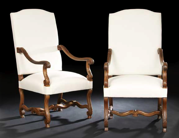 Pair of Regence-Style Fruitwood
