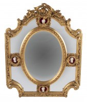 PAIR OF REGENCE-STYLE GILTWOOD