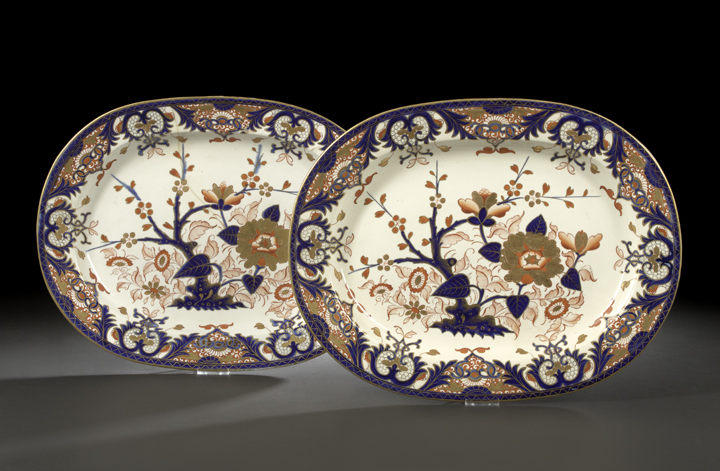 Pair of Regency Derby Porcelain
